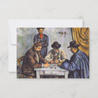 Paul Cezanne - La carte