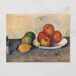 Paul Cezanne - La vie morte avec les pommes Carte 