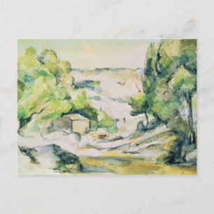 Paul Cezanne   Land in Provence Briefkaart