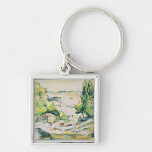 Paul Cezanne   Land in Provence Sleutelhanger
