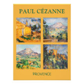 Paul Cezanne - Landschap Masterstuks Selection Foto Afdruk (Voorkant)