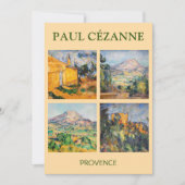 Paul Cezanne - Landschap Masterstuks Selection Kaart (Voorkant)