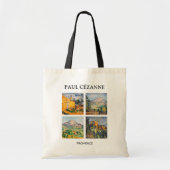 Paul Cezanne - Landschap Masterstuks Selection Tote Bag (Voorkant)