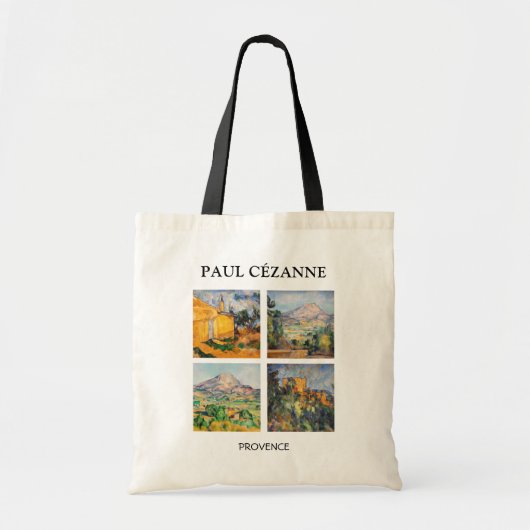Paul Cezanne - Landschap Masterstuks Selection Tote Bag (Voorkant)