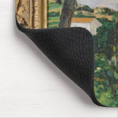 Paul Cezanne | Landschap met rood dak of met de pi Muismat (Hoek)