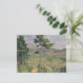 Paul Cezanne | Landschap met viaduct Briefkaart (Staand voorkant)