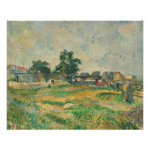 Paul Cezanne | Landschap nabij Parijs, c. 1876 (ol Perfect Poster (Voorkant)