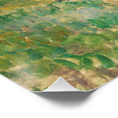 Paul Cezanne | Landschap nabij Parijs, c. 1876 (ol Perfect Poster (Hoek)