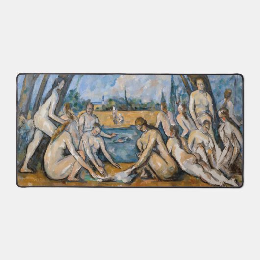 Paul Cezanne - Les Grandes Baignoires (Recto)