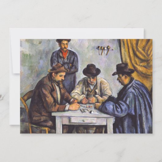 Paul Cezanne - Les Joueurs De Cartes (Devant)