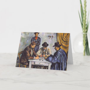 Paul Cezanne - Les Joueurs de Cartes