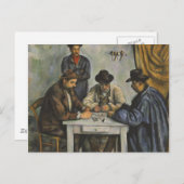 Paul Cézanne - Les Joueurs De Cartes (Devant / Derrière)