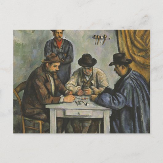 Paul Cezanne - Les Joueurs De Cartes (Devant)