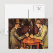 PAUL CEZANNE - Les joueurs de cartes 1894 (Devant / Derrière)