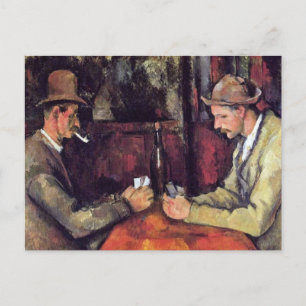 Paul Cézanne - Les Joueurs de cartes Peinture d'ar