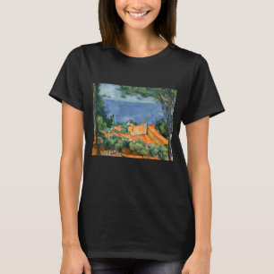 Paul Cezanne - L'Estaque met rode daken T-shirt