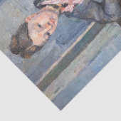 Paul Cezanne - Madame Cezanne Leaning op tafel Tissuepapier (Detail)