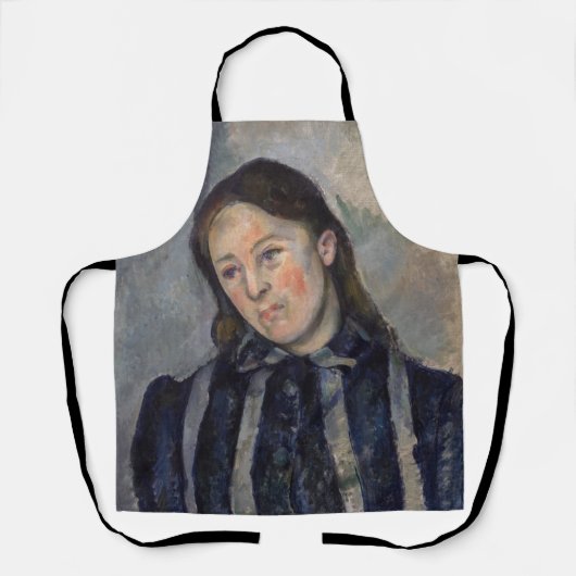 Paul Cezanne - Madame Cezanne met Loosened Hair Schort (Voorkant)