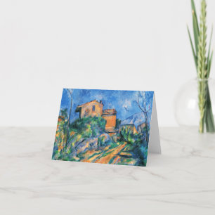Paul Cezanne "Maison Maria met een Uitzicht van Ch Kaart