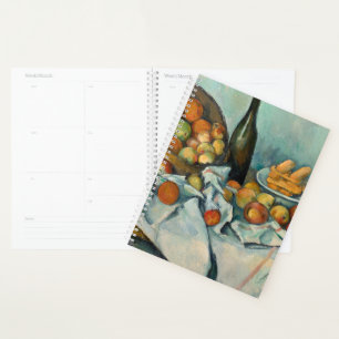 Paul Cezanne Mand met Appels Vintage Stilleven Planner