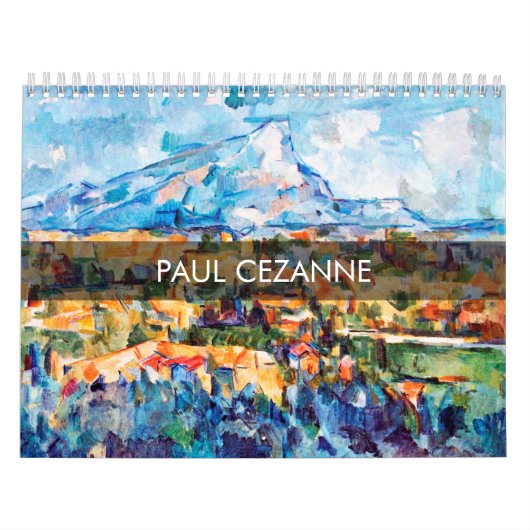 Paul Cezanne Meesterwerk Kalender (Hoes)