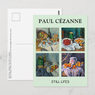 Paul Cezanne  - Meesterwerken Stilleven Selectie Briefkaart