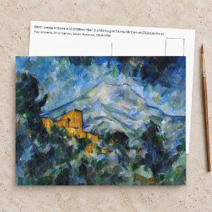 Paul Cezanne - Mont Saint-Victoire & Chateau Noir Briefkaart