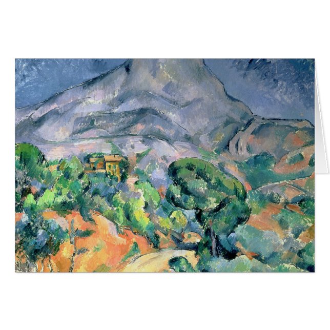Paul Cezanne | Mont Sainte-Victoire, 1900 (Voorkant Horizontaal)