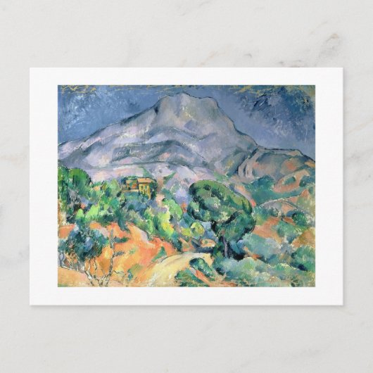 Paul Cezanne | Mont Sainte-Victoire, 1900 Briefkaart (Voorkant)