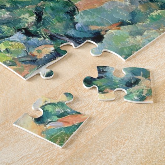 Paul Cezanne | Mont Sainte-Victoire, 1900 Legpuzzel (Zijkant)