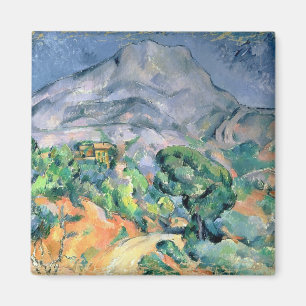 Paul Cezanne Mont Sainte-Victoire, 1900 Magneet
