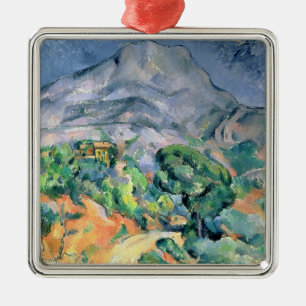 Paul Cezanne Mont Sainte-Victoire, 1900 Metalen Ornament