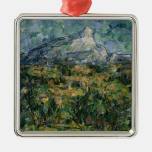 Paul Cezanne Mont Sainte-Victoire, 1904-05 Metalen Ornament