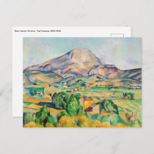 Paul Cezanne - Mont Sainte-Victoire Briefkaart