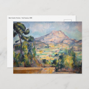Paul Cezanne - Mont Sainte-Victoire Briefkaart