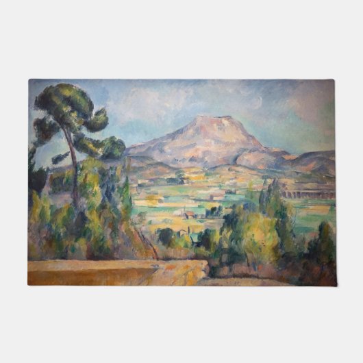 Paul Cezanne - Mont Sainte-Victoire Deurmat (Voorkant)