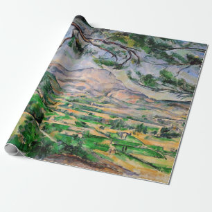 Paul Cezanne - Mont Sainte-Victoire en grote den Cadeaupapier