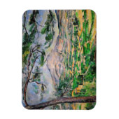 Paul Cezanne - Mont Sainte-Victoire en Grote Pijnb Magneet (Verticaal)