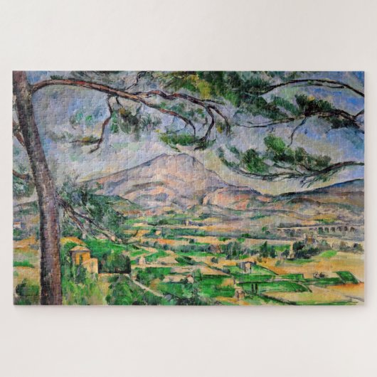 Paul Cezanne - Mont Sainte-Victoire en Large Pine Legpuzzel (Horizontaal)