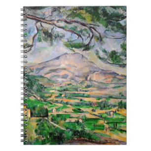 Paul Cezanne - Mont Sainte-Victoire en Large Pine Notitieboek