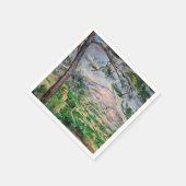 Paul Cezanne - Mont Sainte-Victoire en Large Pine Servet (Hoek)