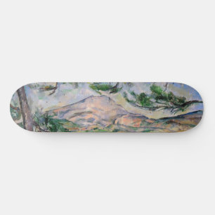 Paul Cezanne - Mont Sainte-Victoire en Large Pine Skateboard