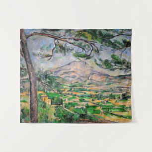 Paul Cezanne - Mont Sainte-Victoire en Large Pine Wandkleed