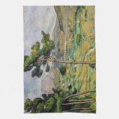 Paul Cezanne - Mont Sainte-Victoire en Viaduct Theedoek (Verticaal)