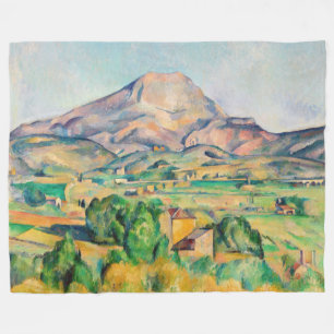 Paul Cezanne - Mont Sainte-Victoire Fleece Deken