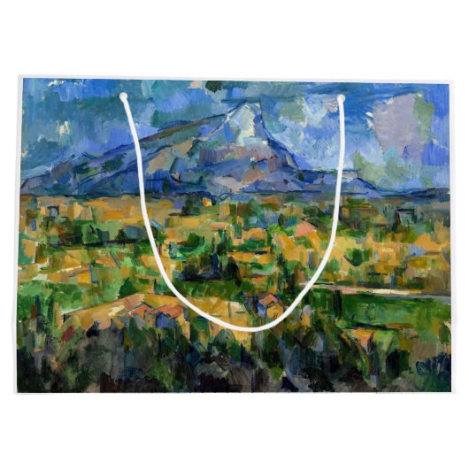 Paul Cezanne - Mont Sainte-Victoire Groot Cadeauzakje (Achterkant)
