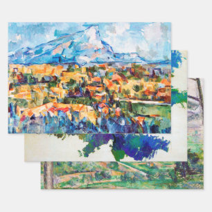 Paul Cezanne, Mont Sainte-Victoire Inpakpapier Vel