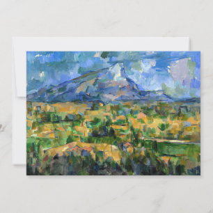 Paul Cezanne - Mont Sainte-Victoire Kaart