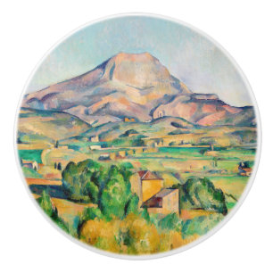 Paul Cezanne - Mont Sainte-Victoire Keramische Knop