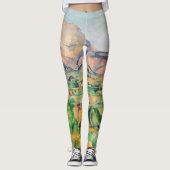 Paul Cezanne - Mont Sainte-Victoire Leggings (Voorkant)